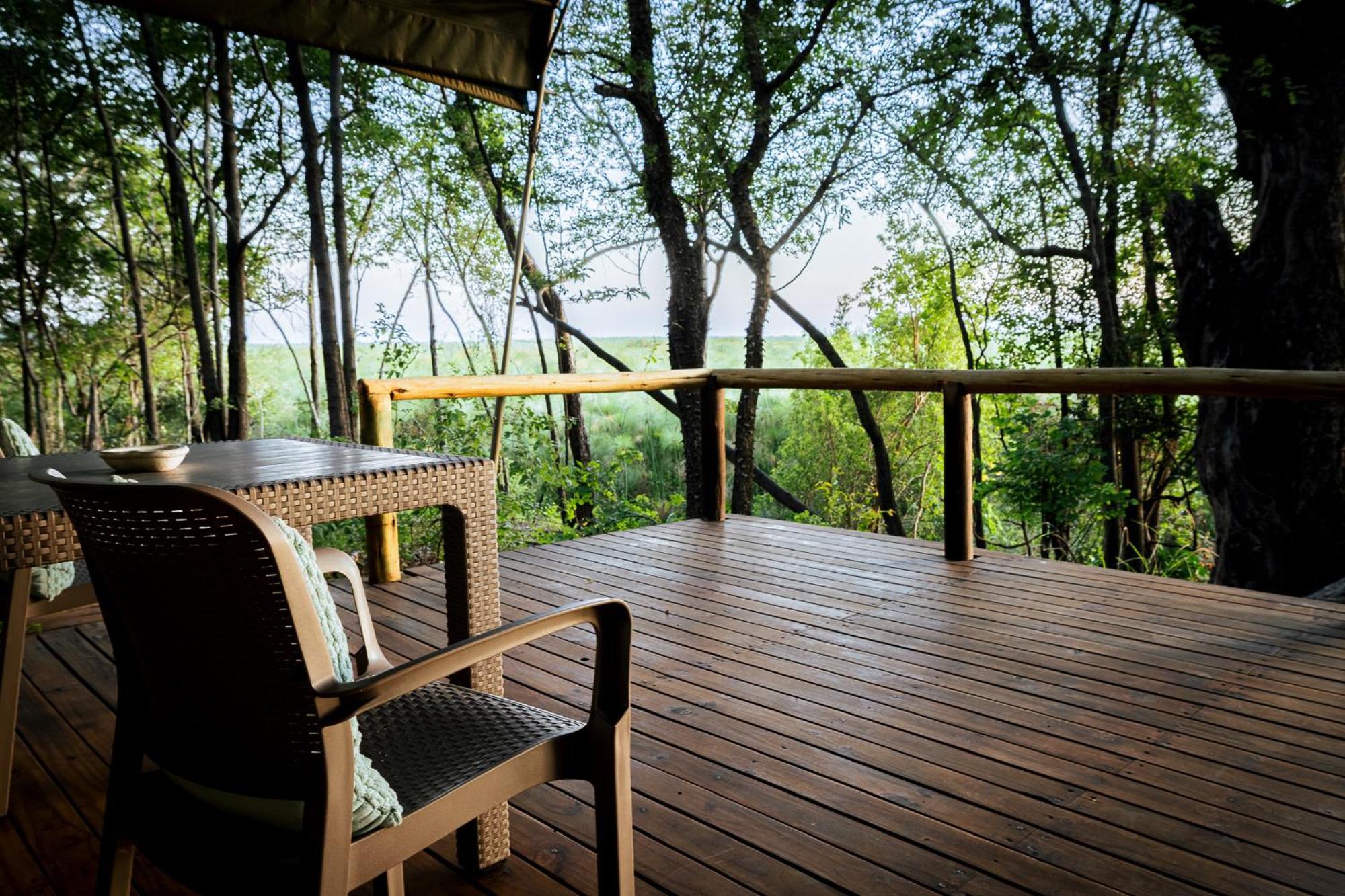 Askiesbos - Samochima Bush Camp Shakawe Ngoại thất bức ảnh